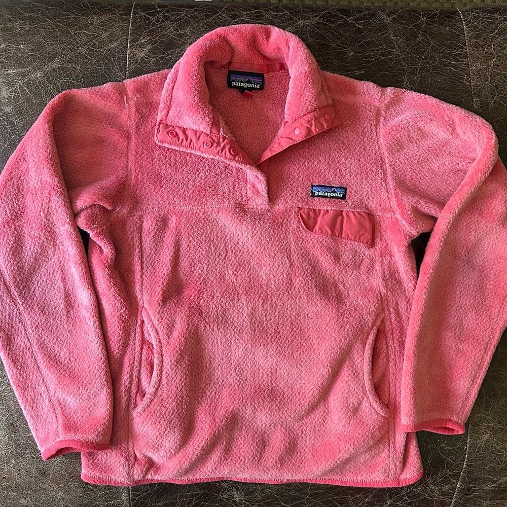 Patagonia Pink Fleece Jacket